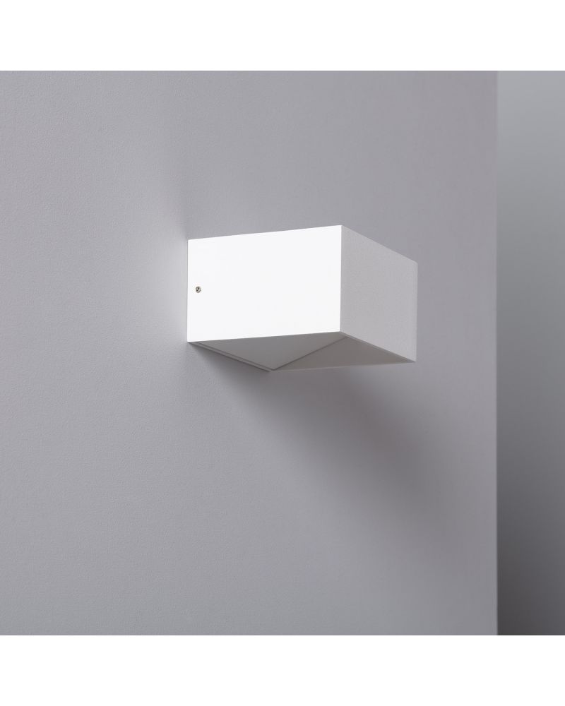 Applique Murale LED Aluminium Lico 6W Éclairage Double Face Blanche