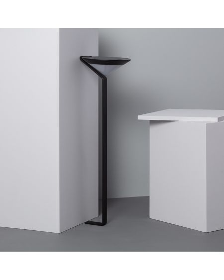 Balise LED Solaire Extérieure en Saillie sur Pied 80cm Yuma Big avec Détecteur Mouvement Radar