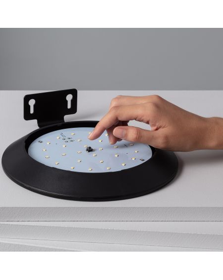 Applique Murale LED Extérieure Solaire Aluminium Tucson avec Détecteur Mouvement Radar IP65