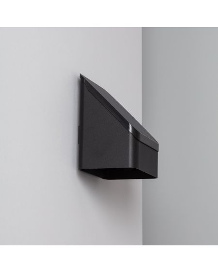Applique Murale LED Extérieure Solaire Aluminium Namib avec Détecteur Mouvement Radar IP65