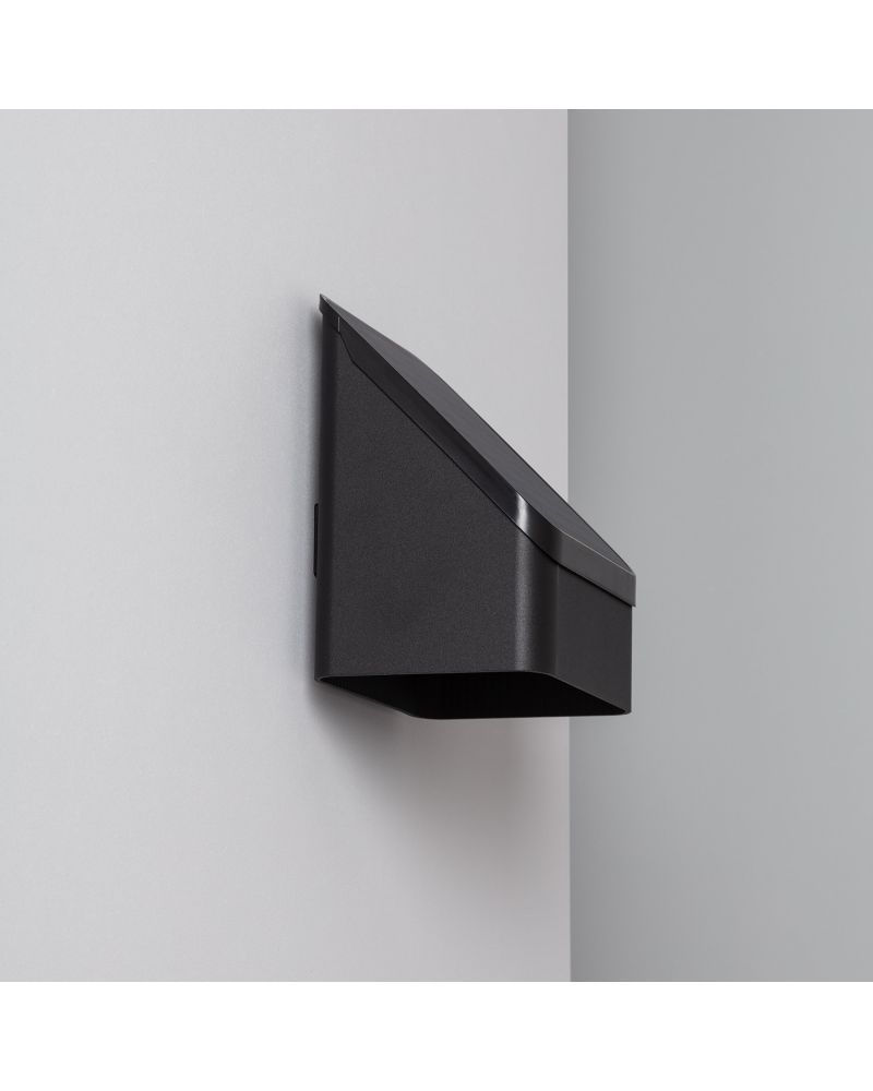 Applique Murale LED Extérieure Solaire Aluminium Namib avec Détecteur Mouvement Radar IP65 Applique Murale LED Extérieure Solaire Aluminium Namib avec Détecteur Mouvement Radar IP65