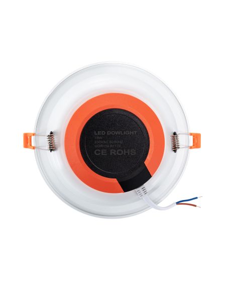 Downlight LED Lux 16W IP44 No Flicker Coupe Ø 165mm