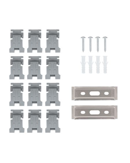 Réglette Étanche IP65 Slim pour deux Tubes LED 60cm Connexion Latérale