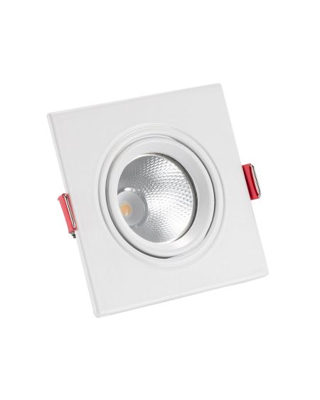 Spot LED Downlight 5W COB Carré New Madison Coupe Ø 75mm