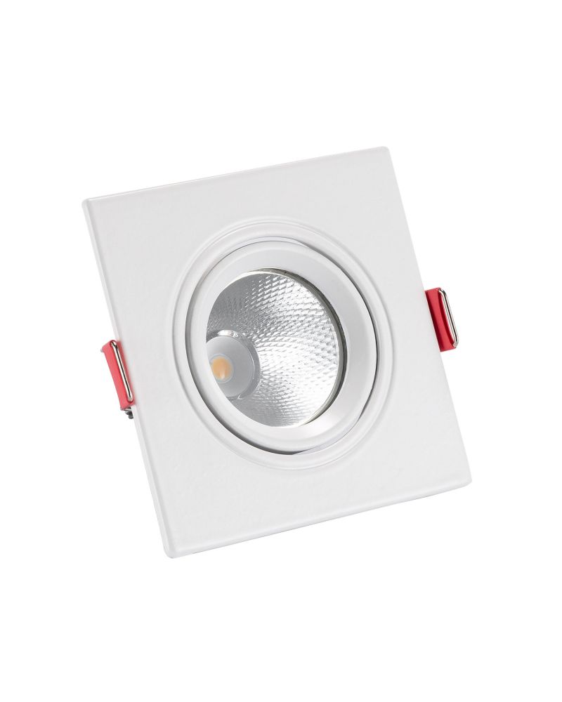 Spot LED Downlight 5W COB Carré New Madison Coupe Ø 75mm Spot LED Downlight 5W COB Carré New Madison Coupe Ø 75mm