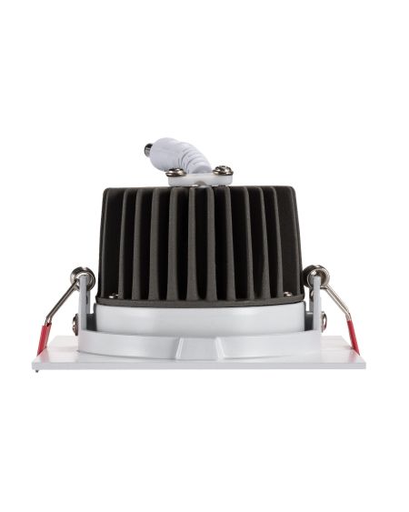 Spot LED Downlight 10W COB Carré New Madison Coupe Ø 95mm