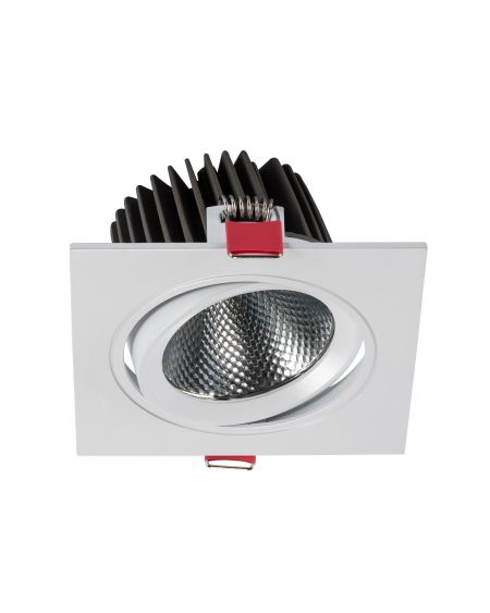 Spot LED Downlight 10W COB Carré New Madison Coupe Ø 95mm