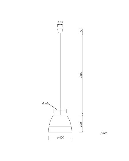 Suspension Fibres Naturelles Kapp