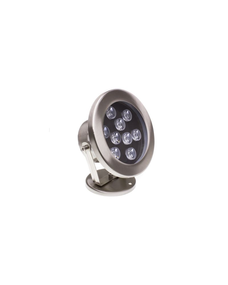 Spot LED Fixation au Sol RGB 12V 9W IP68