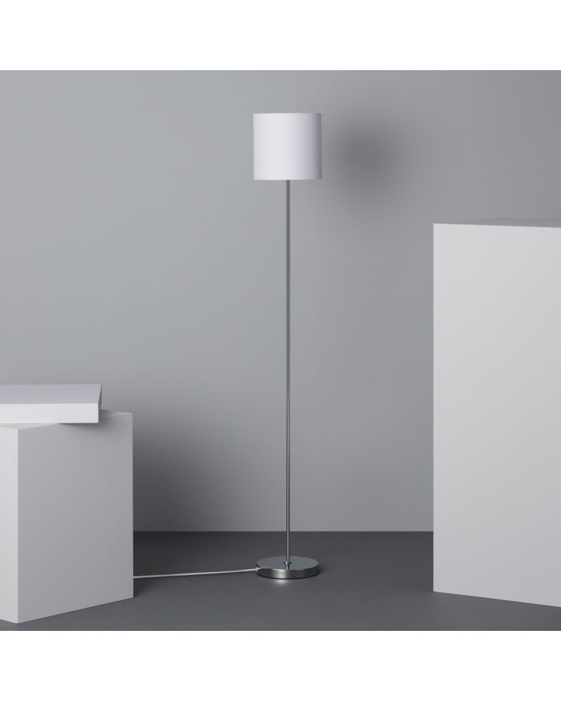Lampadaire Métal et Tissu Pangiri