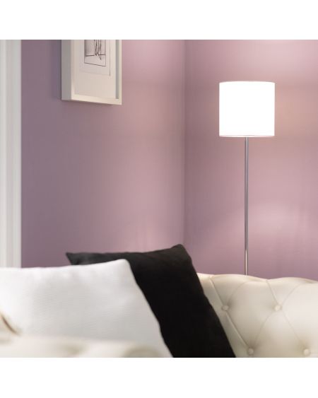 Lampadaire Métal et Tissu Pangiri