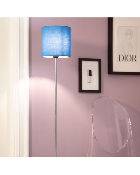 Lampadaire Métal et Tissu Pangiri