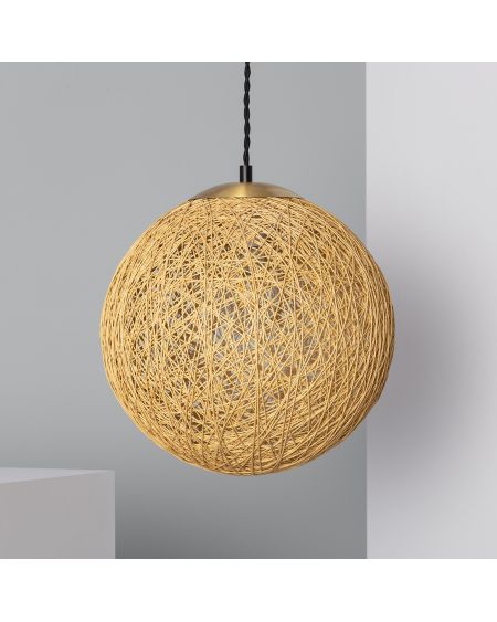 Suspension Papier Tressé Ilargia