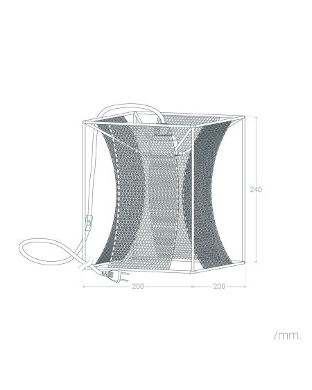 Lampe à Poser Métal Auro