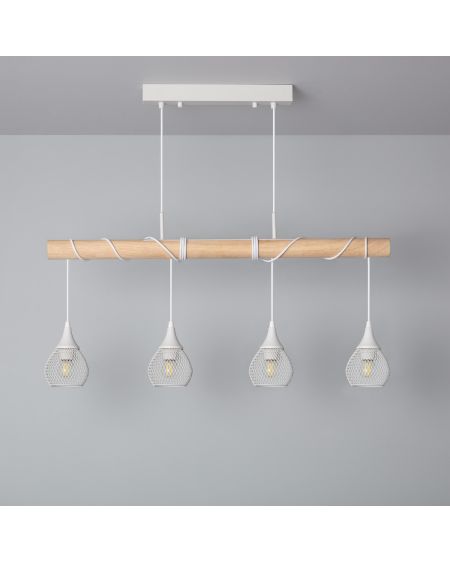 Suspension Métal et Bois Monah