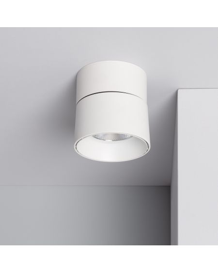 Applique LED Aluminium Ronde New Onuba 30W Blanche