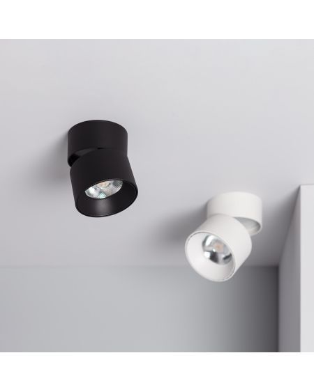 Applique LED Aluminium Ronde New Onuba 30W Blanche