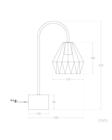Lampe à Poser Métal Fugalaau