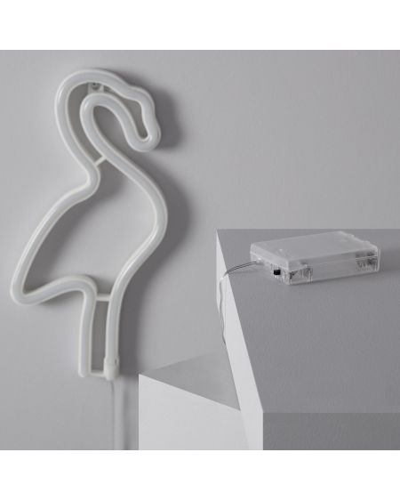 Néon LED Flamingo à Piles