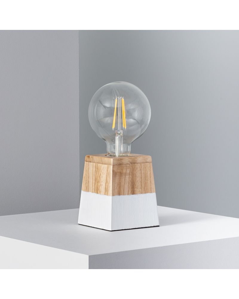 Lampe à Poser Bois Lakara