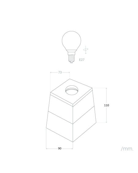 Lampe à Poser Bois Lakara