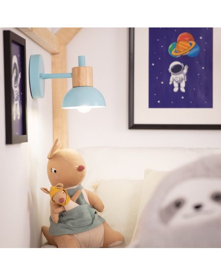 Lampe Murale Kids Bois et Métal Demarga Rambla
