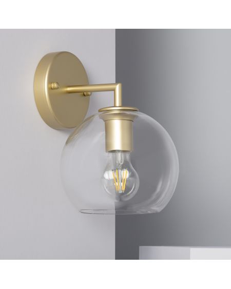 Lampe Murale Métal et Verre Bern