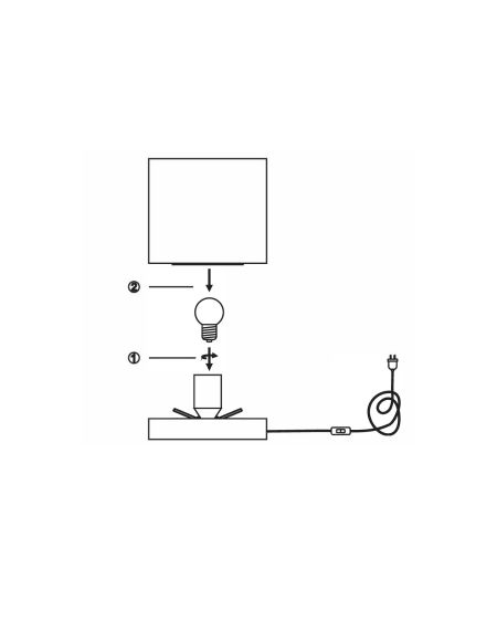 Lampe à Poser Bois et Verre Retilles