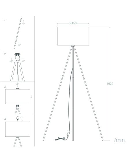 Lampadaire Carla