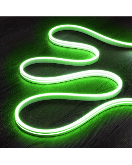 Kit Ruban Néon LED 24V DC 120LED/m 5m IP65 avec Bloc d'Alimentation