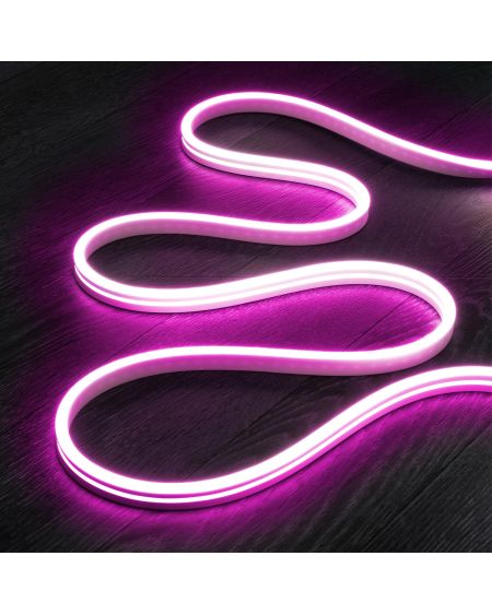 Kit Ruban Néon LED 24V DC 120LED/m 5m IP65 avec Bloc d'Alimentation