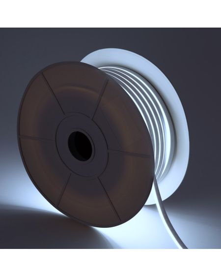 Bobine Néon LED 24V DC 120LED/m 50m IP65 Coupe Tous les 5cm