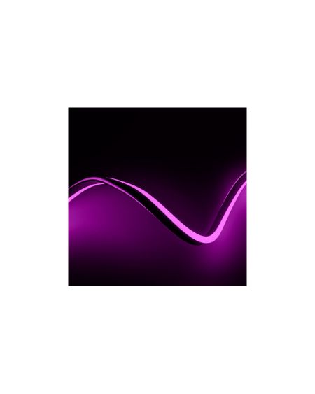 Gaine Néon LED Flexible Dimmable 120LED/m 220V AC IP67 Rose sur Mesure Coupe tous les 100cm