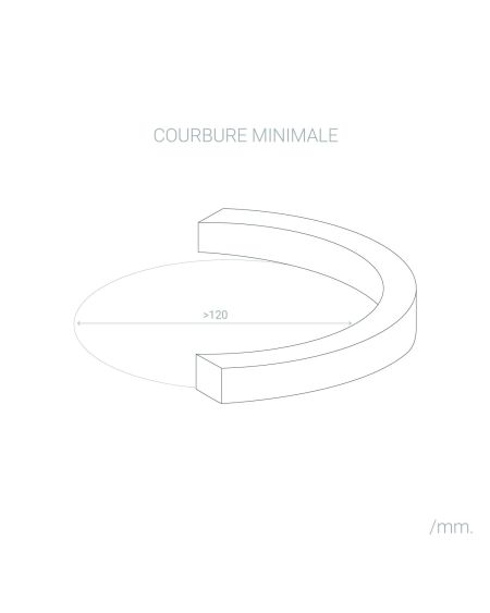Néon LED Flexible 360º Rond Dimmable 120LED/m 220V AC Orange IP67 sur Mesure Coupe tous les 100cm