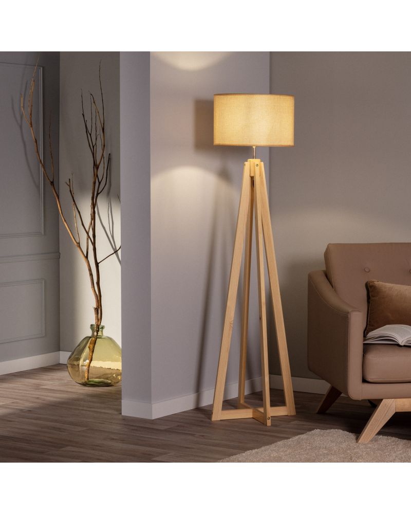 Lampadaire Bois Korsade