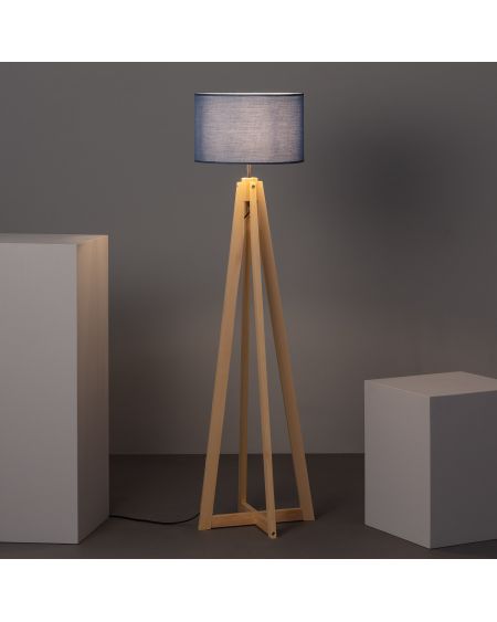 Lampadaire Bois Korsade