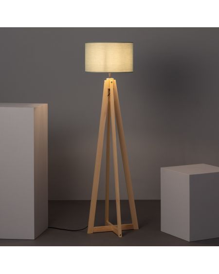Lampadaire Bois Korsade