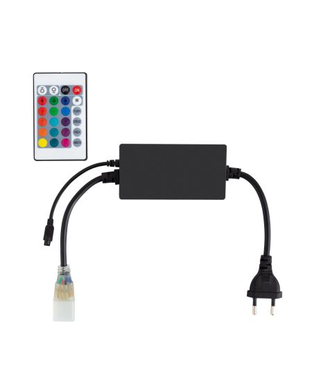 Contrôleur Rubans LED RGB 220V AC UltraPower Télécommande IR 24 Touches