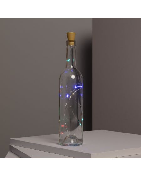 Guirlande LED Extérieure Solaire Fil de Fer pour Bouteille
