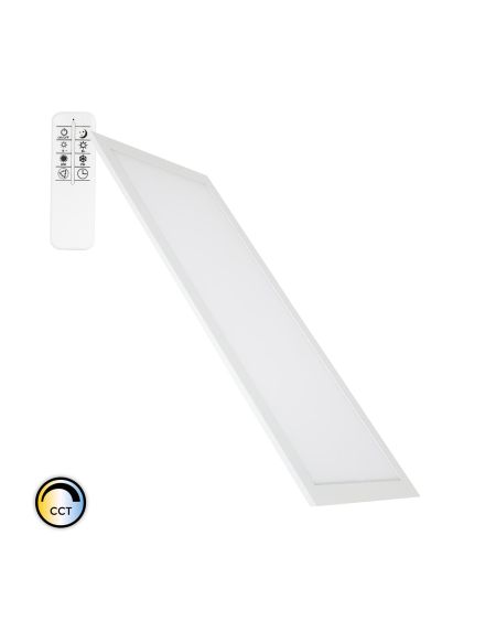Panneau LED 60x30cm 21W 2700lm Slim Dimmable CCT Sélectionnable avec Télécommande