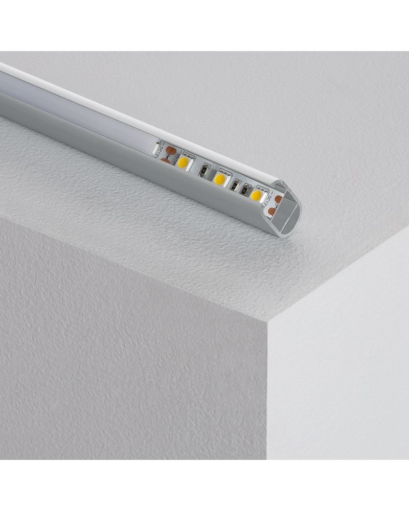 Profilé Aluminium Barre Accrochage Vêtements d'Armoires 1m pour Ruban LED jusqu'à 12mm