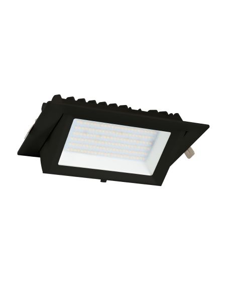 Spot Downlight LED Rectangulaire Orientable 60W Noir  130 lm/W LIFUD