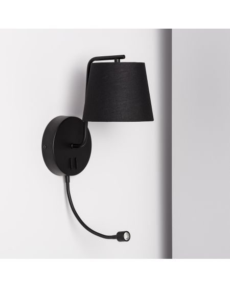 Lampe Murale Métal Kuomba avec Flex LED de Lecture
