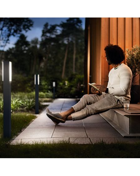 Balise LED Extérieure  4.5W en Saillie sur Pied 77cm Stratosphere