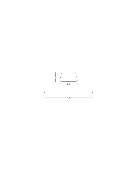 Réglette Étanche LED  50W Aqualine 120cm