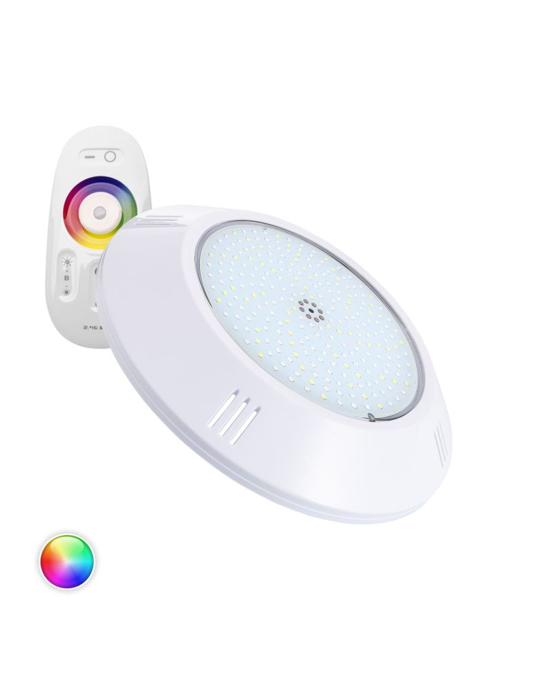 Spot LED Piscine en Saillie RGBW Submersible 12V DC IP68 20W