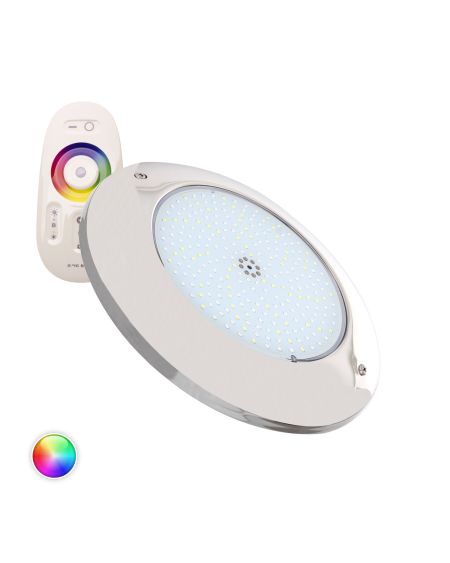 Spot LED Piscine en Saillie Inox RGBW Submersible 12V DC IP68 20W