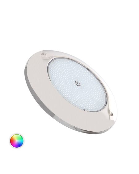 Spot LED Piscine en Saillie Inox RGB Submersible 12V AC IP68 35W