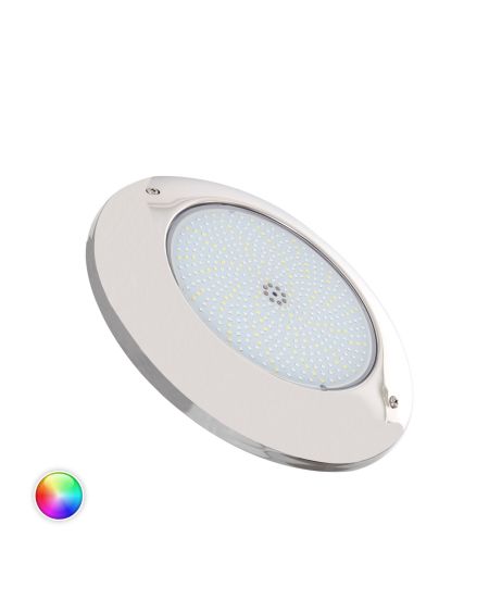 Spot LED Piscine en Saillie Inox RGBW Submersible 12V DC IP68 35W