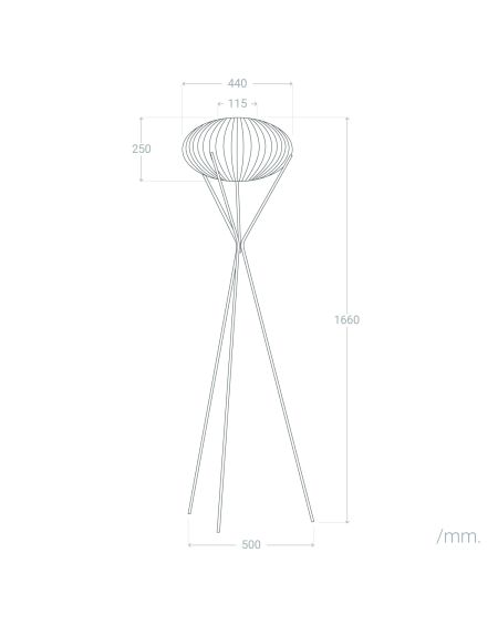 Lampadaire Ronax